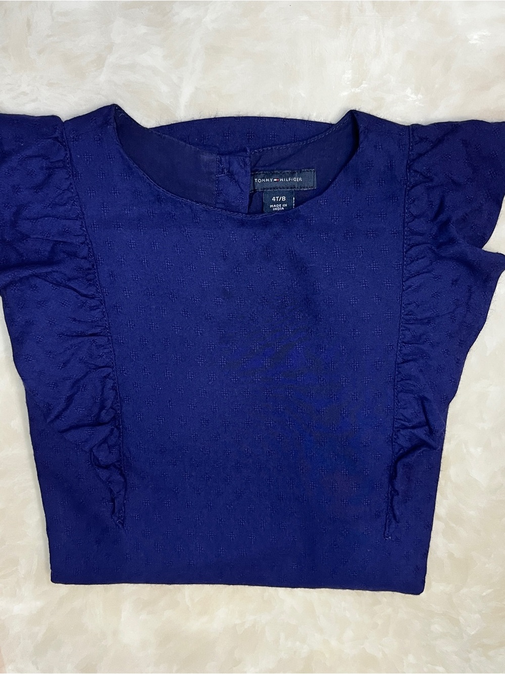 🔥 FLASH SALE 👇🏻🔥 Tommy Hilfiger Deep Navy Girls Dress - Size 4T -GREAT CONDITION - Picture 10 of 10